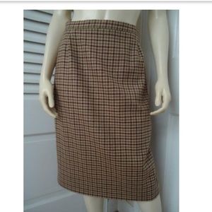 Punto Di Vista Skirt S Wool Cashmere Lined Italy